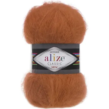 Galanterie Alize Mohair classic 36 rezavá