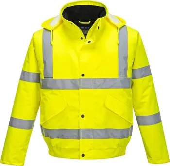 pracovní bunda Portwest Hi-Vis Bomber Jacket neon žlutá
