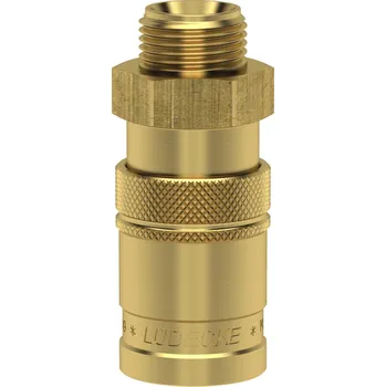 ESDF 38 AAB (rychlospojka ESDF G3/8" vnější ventil, DN9, mosaz)