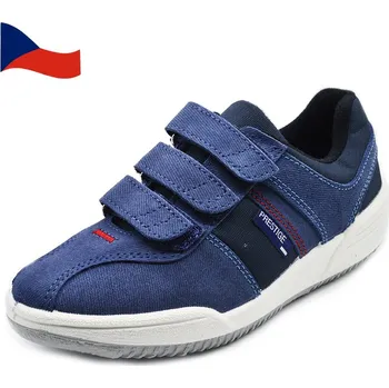 Dámské tenisky Dámská obuv se suchým zipem PRESTIGE SPORT M40810 - 90 D Modrá vel. 42