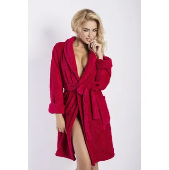 Dámský župan Dámský župan Eliza short wine - DKAREN bordó XXL