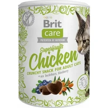 Pamlsek pro kočku Brit Care Cat Snack Superfruits&nbsp;Chicken 100g