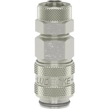 Příslušenství pro vzduchotechniku ESMN 35 TQ (rychlospojka Mini 5/3mm, DN5, mosaz nikl.)