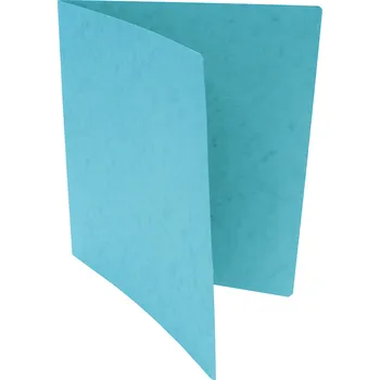 HIT OFFICE Odkládací mapa 250 prešpán A4, bez klop, 350g - světle modrá