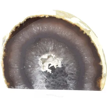 Přírodní kámen Stojící achátová geoda (360g)