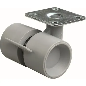 Pojezdové kolečko OGTM Kolečko Formula 40 mm otočné s brzdou šedé