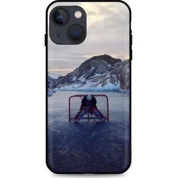 Pouzdro na mobilní telefon Kryt iPhone 13 mini silikon Hockey Goalie (obal neboli pouzdro na iPhone 13 mini)