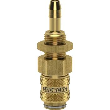 ESMLA 9 TSV (rychlospojka Mini 9mm panel, DN5, mosaz)