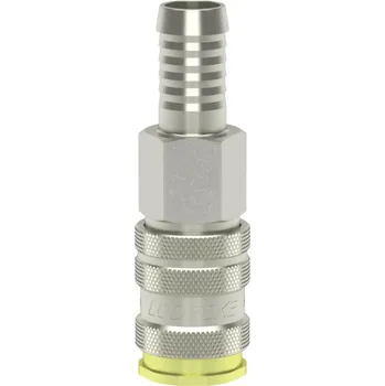 Příslušenství pro vzduchotechniku ESAC 8 T (rychlospojka ESAC 8mm, DN8, mosaz nikl)