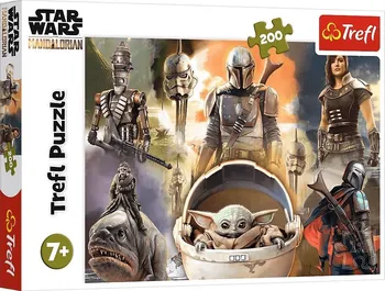 Puzzle Trefl Star Wars The Mandalorian: Připraveni k boji 200 dílků