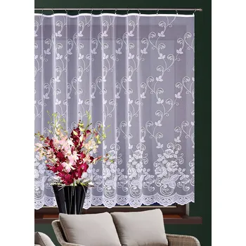 Metrážová žakarová záclona M91-250