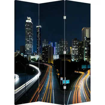 Paraván LuxusniObrazy.cz Paraván - Noční metropole