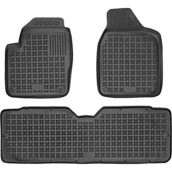 Auto-moto Gumové autokoberce Volkswagen Sharan I (1995 - 2010) - 5 místný model zvýšený okraj |