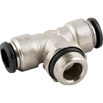 Fitinka 50216-8-1/4" T-spojka PU8 s odbočkou G1/4" T- spojka&nbsp;se závitovou odbočkou