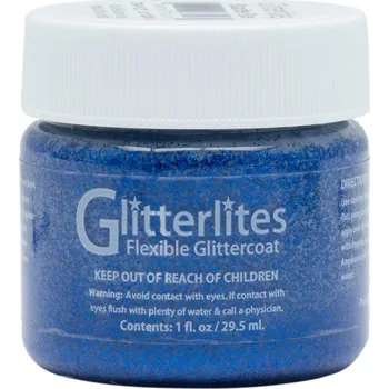 Výtvarná barva Angelus glitrové barvy na kůži 30 ml Barva: Glitter Copper
