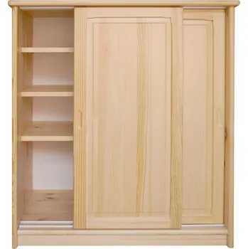 Botník Via-nábytek Dřevěný botník D66 Povrchová úprava: Moření odstín olše