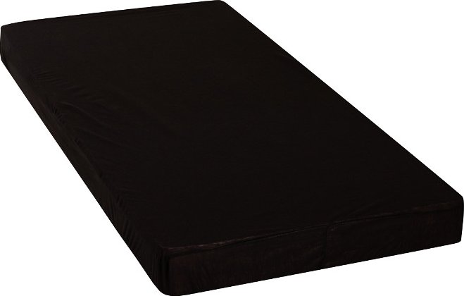 Kaarsgaren 2v1 Černé prostěradlo 80x160cm a chránič matrace
