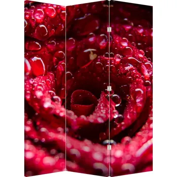 Paraván LuxusniObrazy.cz Paraván - Květ červené růže