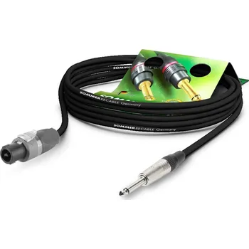 Příslušenství ke zvukové technice Sommer Cable ME21-225-0030-SW - Speakon - Jack - 30cm