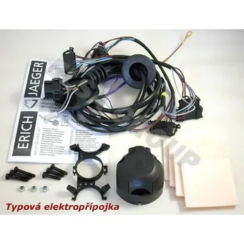 Tažné zařízení Typová elektropřípojka Volvo XC60 06/2012-09/2017, 13pin, Erich Jaeger