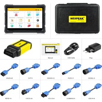 Autodiagnostika Nexpeak K2 (diagnostika nákladních vozů)