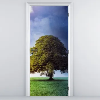 Fototapeta LuxusniObrazy.cz Fototapeta na dveře - Den a noc