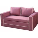 Rozkládací pohovka EDGAR, starorůžová