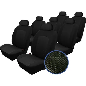 Potah sedadla Automega Autopotahy CITROEN JUMPER II, 7 MÍST 1+2+1+1+1+1,integrované op, DVOJKABÍNA,od 2006, žakar + UNIVERZÁL utěrka z mikrovlákna velká Smart Microfiber zdarma v hodnotě 299,-Kč