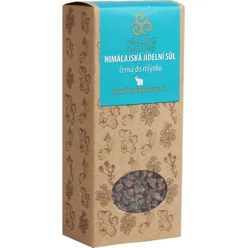 Koření Healing Nature Jídelní himálajská sůl černá do mlýnku (Kala namak) 200 g