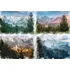 Puzzle Ravensburger Neuschwanstein ve čtyřech ročních obdobích 18000 dílků