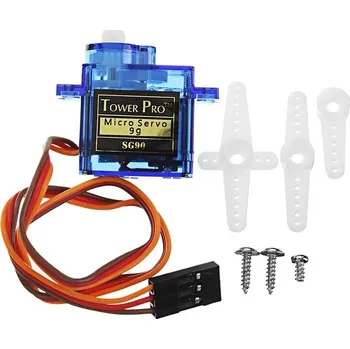 RC vybavení Plastové micro servo SG90 9g (360° kontinuální)