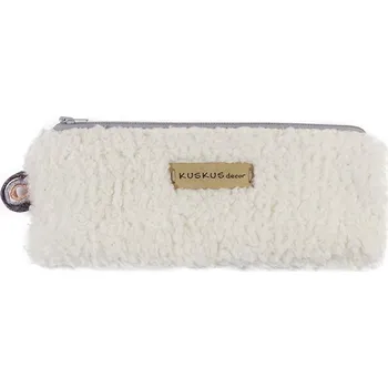 Penál PENÁLEK • beránková taštička na zip • duha modrorůžová