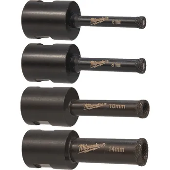 Vrták DIAMOND MAX™ diamantové vrtáky pro suché vrtání M14 Milwaukee Průměr (mm): 6, Celková délka (mm): 68, Pracovní délka: 35mm