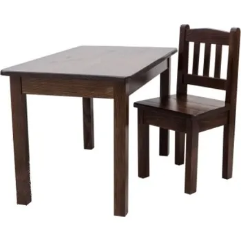 Komoda Via-nábytek Dětský stůl SL dřevěný Povrchová úprava: Moření odstín ořech