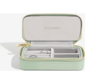 Šperkovnice Cestovní šperkovnice Stackers Sage Green Medium Travel | zelená 74529