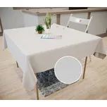 Vánoční ubrus třpyt stříbrný - 120 x 160 cm