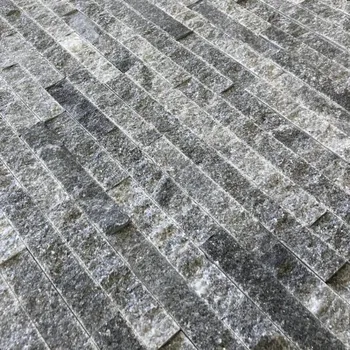 Obklad Mramor Cloudy Black 36x10x0,8-1,2 cm