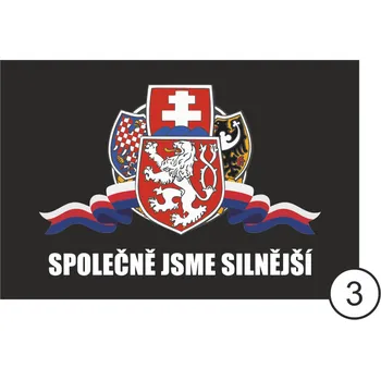 Vlajka Autovlajka #jízda - Společně jsme silnější (bez držáku) 59937