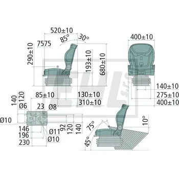 Autodíl Komfortní sedladlo Schmalspur 240920218