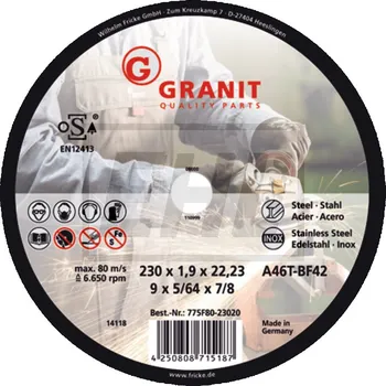 Řezný kotouč Řezný kotouč, tenký 775F80-12516