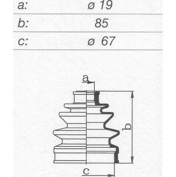 Manžeta ke kolu Manžeta kloubu GOMET - sada