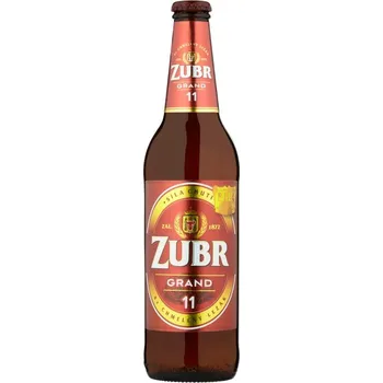 Pivo Zubr Grand 11° 0,5 l