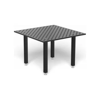 Dílenský stůl SIEGMUND [281015.XD7] Svařovací stůl Basic 8.7 1200x1200x25, plasmanitridovaný, Noha základní 815