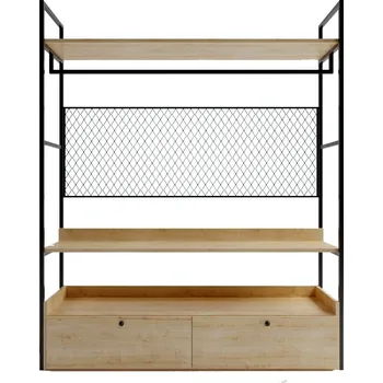 Šatní skříň KALUNE DESIGN Otevřená šatní skříň FILELI 285LCV1154