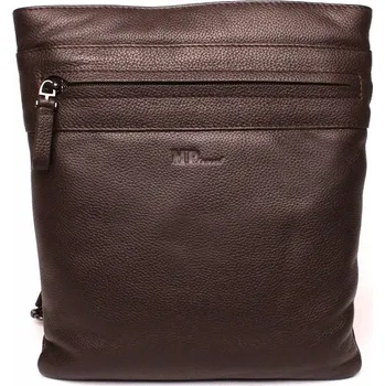 Kabelka Pánský kvalitní středně velká kožená crossbody taška Marta Ponti no. C50 hnědá | KabelkyproVas.cz