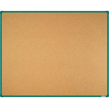 Kancelářský nábytek Korková nástěnka 150x120 (AL rám zelený)