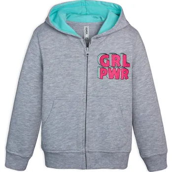 Dívčí mikina Dívčí mikina VENERE GRL PWR šedá Velikost: 104