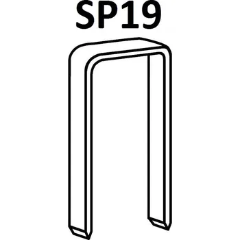 Průmyslová sponka SP1906Z Bostitch sponky 6 mm, pozink 5000ks