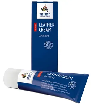 Přípravek pro údržbu obuvi Shoeboy's Leather Cream tmavě modrý 75 ml