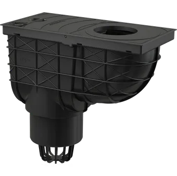 Kanalizační potrubí Capricorn lapač střešních splavenin 125/110, spodní